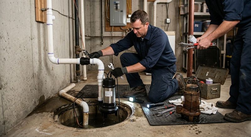 Basement Sump Pump Service in Birmingham, AL